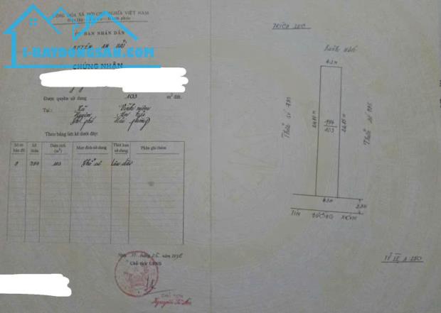 Đất tuyến 2 sát  ngã 3 Thiên Lôi - Trực Cát, đường nhựa 5m, Giá 55 tr/m - 3