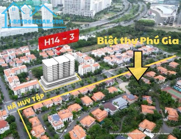 DỰ ÁN CĂN HỘ ĐƯỜNG HÀ HUY TẬP PHÚ MỸ HƯNG. H14-3 CHUẨN BỊ MỞ BÁN. ĐKI NGAY 0901323786 - 1