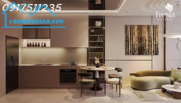 Fresia Riverside-căn hộ liền kề Aeon Mall Biên Hòa, dự kiến giá 1,56 tỷ trả 400tr đến khi