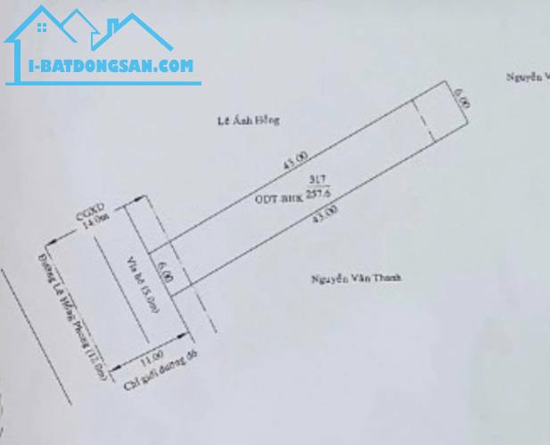Mặt tiền Lê Hồng Phong , Phú Lợi thủ dầu 1 bình dương 240m2, 6x40 siêu vip.