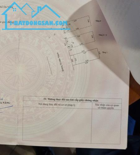 Chính chủ gửi bán nhà 4 tầng mặt tiền Tô Hiến Thành , Phường Phước Mỹ , Sơn Trà , Đà Nẵng - 4