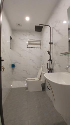 Nhà đẹp nội am Thanh Trì 69.3m mặt tiền 5m chiều dài 14m thiết kế nhà 4 tầng 5,5 tỷ - 3