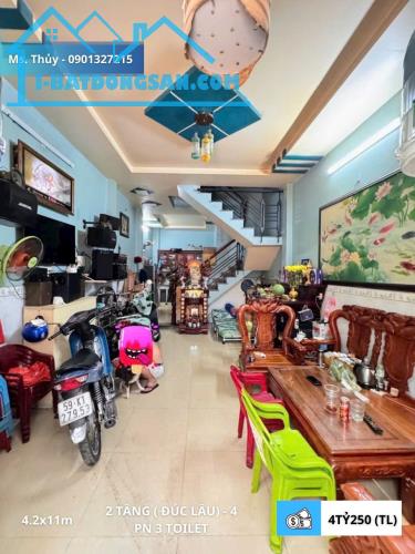 Nhà riêng 2PN Bình Hưng Hòa A , 48m2 – SHR, hẻm 4m, 4.25 tỷ - 1