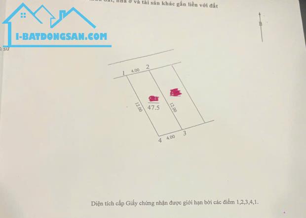 vân nội- gần cầu nhật tân, 48m2,chỉ 3,2 tỷ , mặt tiền 4m