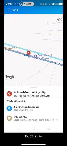 Bán đất khu vực xã Tân Phong, Thanh Phú, Bến Tre - 1