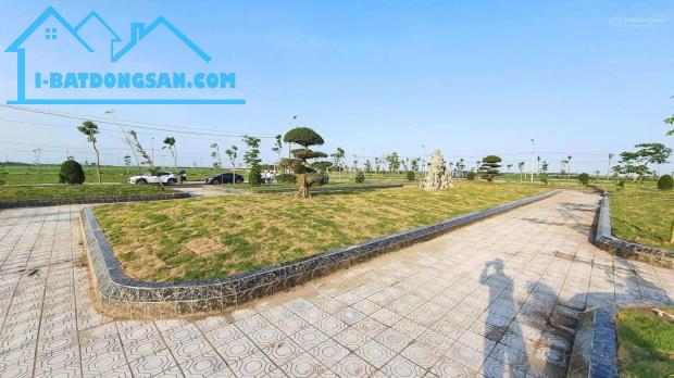 Bán đất đấu gía khu CN Tiền Hải, phân lô vỉa hè, hạ tầng đẹp, sổ đỏ,chỉ 1,3 tỷ/lô - 2