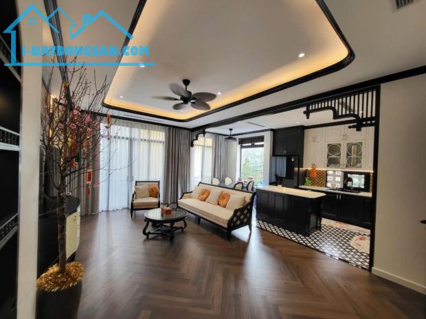 Bán nhà đẹp phố Bồ Đề, phong cách độc đáo, indochina, dân xây siêu chất, gara oto - 1