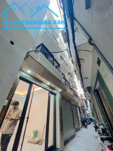NHÀ ĐẸP HOÀNG MAI MỚI TINH - THANG MÁY DT 34m2 5 tầng MT 3.2m Giá 7.6 tỷ - 3