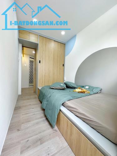 Nhà mới 2 tầng 2.5x6m nở hậu 3.2m 349/64/39G Chu Văn An 2.5 tỷ - 1