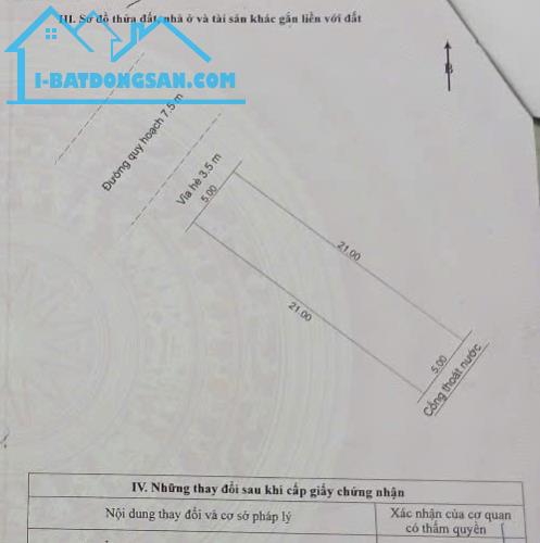 Bán lô đất mặt tiền Nam Hòa Xuân - Hói Kiểng 27, đường 7m5, vị trí đẹp, giá tốt!