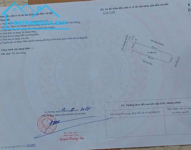 Đất An Trang , An Đồng , An Dương - bên không mộ