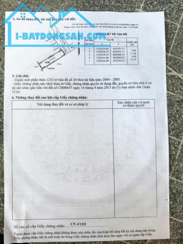 ĐẤT ĐẸP 4X18M, CHỈ NHÌNH 3 TỶ, NGAY SAU CHUNG CƯ THẠNH LỘC Q12