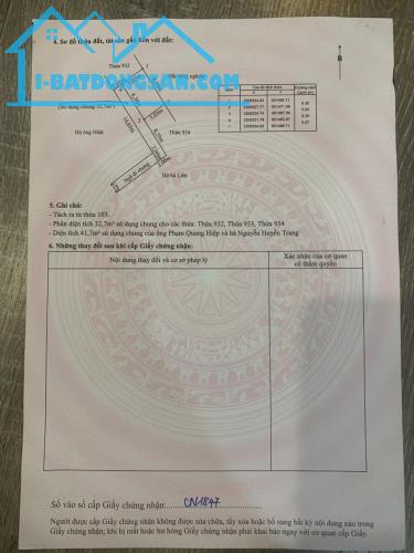 Bán đất tại ngõ 66 Kiều Hạ, Hải An, Hải Phòng, 42m2, 1.390 tỷ VND. - 3