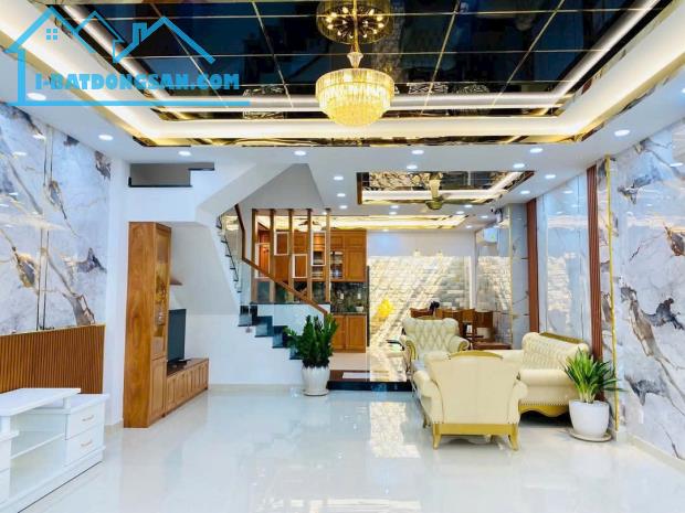 Bán Nhà Huỳnh Tấn Phát Nhà Bè 4 tầng mới keng 80m2 nhỉnh 9.x tỷ - 1