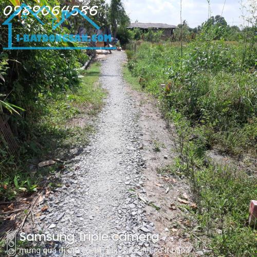 Em chính chủ bán gấp 105 m2 full thổ cư 2 mặt tiền đường xe hơi 4m và mặt sau 2m. Thông - 1