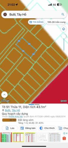 Bán nhà 5 tầng Võng Thị - Diện tích 50m2 - Hai mặt thoáng - Đường ô tô tránh 16 TỶ - 5