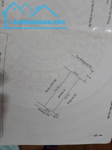Bán đất phân lô Lương Quán, Nam Sơn, An Dương, 93,6m giá chỉ có 2,7 tỷ  LH 0979087664