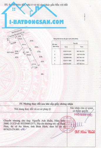 Chính chủ cần bán lô đất nền sổ sẵn tại Tân Định, Bến Cát , Bình Dương