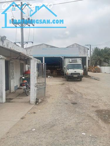 Cho thuê kho xưởng mặt tiền quốc lộ 57B xã lộc Thuận, huyện Bình Đại, Tỉnh Bến Tre