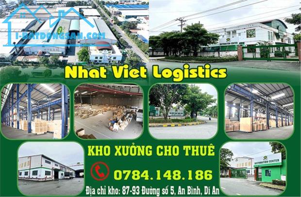 CHO THUÊ KHO TỪ 50m², 100m², 1000m² TẠI KHU CÔNG NGHIỆP SÓNG THẦN 2, BÌNH DƯƠNG-