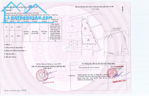 CHÍNH CHỦ BÁN ĐẤT SẴN SỔ TRUNG TÂM LONG TÂM – BÀ RỊA-VŨNG TÀU - 5