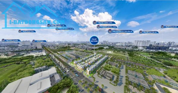 Bán shophouse Palmy Biztown – HDB Thanh Trì – 75m² – giá 150tr/m² – tiềm năng tăng gấp đôi