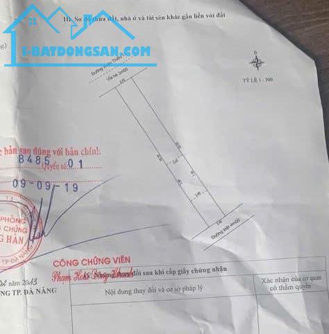 Bán đất 2MT (trước sau) Xuân Thiều 11, Hòa Hiệp Nam - Gần Biển - 101m2, giá 3.25 tỷ tl