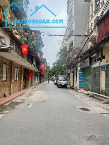 BÁN NHÀ GẦN HỒ ĐỀN LỪ, NGÕ THÔNG, Ô TÔ TRÁNH, 7 TẦNG THANG MÁY, THÔNG SÀN, KINH DOANH