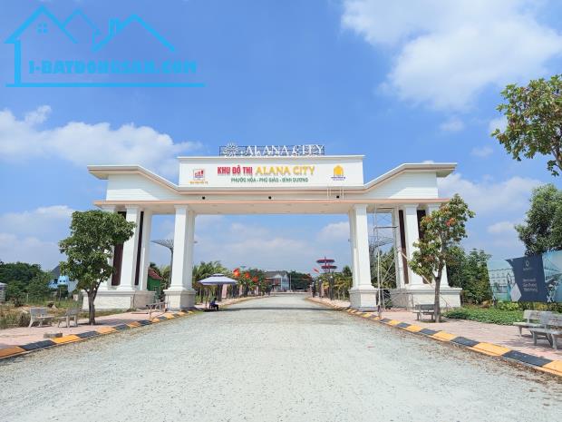 Khu đô thị Alana Phú Giáo mặt tiền dt741 đối diện khu công nghiệp Tân Bình