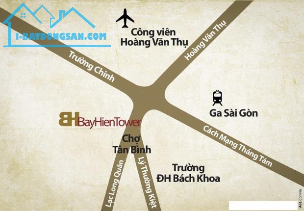 Hot! Cho thuê C/cư giá rẻ ở liền 2-3PN giá từ 9-12 triệu gần chợ TB-Ngã tư 7Hiền-ĐHBK - 4