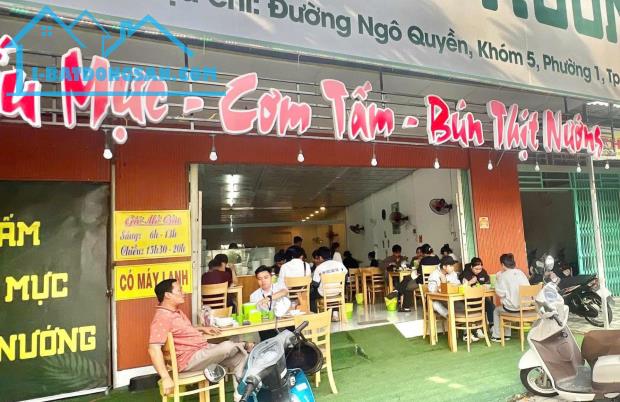 GẤP CẦN SANG NHƯỢNG QUÁN ĂN ĐƯỜNG NGÔ QUYỀN, P. 1, Cà Mau.