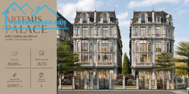 Chính thức mở bán biệt thự song lập 150m² dự án Noble Palace Long Biên LH: 0922969777 - 3