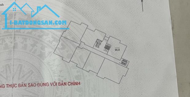 (Tin thật 100%) CH 96m2 x 2PN có slot ô tô tại CC Intracom 2 Cầu Diễn - BC Đông Bắc - Nội - 1