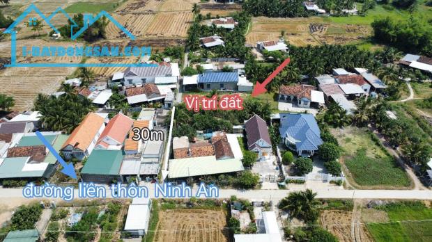 đất dân cắt bán 2 lô cạnh đường liên thôn Ninh An  Ninh Hòa 0985451850 - 2