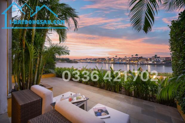 Độc quyền lô view sông cực chill mặt tiền đường QH 13m5 ven TP Hội An