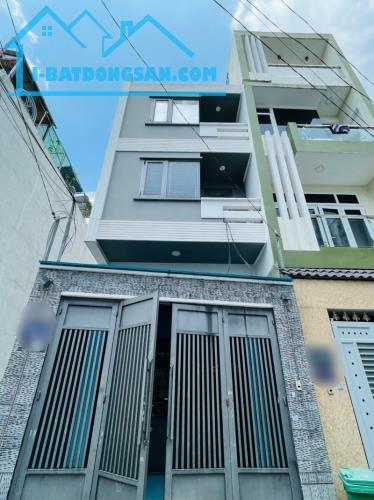 Bán nhà 4 tầng, Dương Thị Mười, Quận 12, hẻm xe hơi, 4PN, nhỉnh 4 tỷ