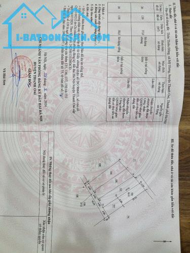 Chính chủ cần bán gấp lô đất thổ cư 58m² tại thôn Thiên Đông, xã Mỹ Hưng, huyện Thanh Oai