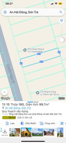 Bán lô đất MT đường Nguyễn Thiện Kế-gần biển lô sạch đẹp ,DT 99,7m2 giá 7ty3 LH 0942992361 - 5