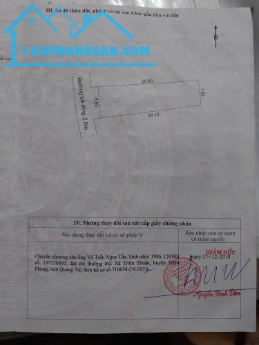 Chính Chủ Cần Bán Lô Đất Có Vị Trí Đẹp, diện tích lớn Tại  H.Hoà Vang - Tp Đà Đẵng. - 3