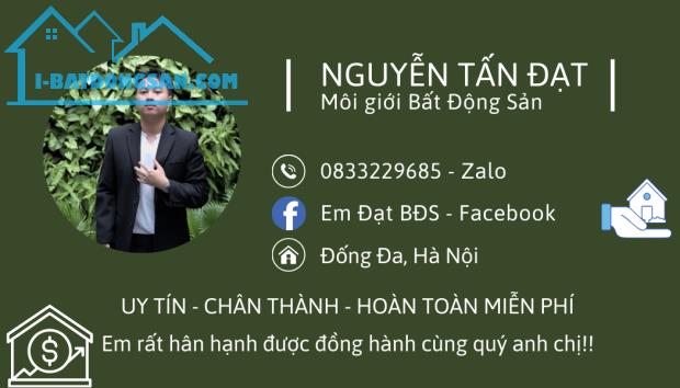 BÁN NHÀ “ĐẸP NHƯ TRANH” TẠI ĐỐNG ĐA, 2 Ô TÔ ĐỖ CỬA, 44.5m2 - 8 Tỷ - 3