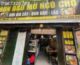 SANG NHƯỢNG CỬA HÀNG BÚN ĐẬU TẠI QUẬN ĐỐNG ĐA, HÀ NỘI  – KHU VỰC ĐÔNG KHÁCH – NHÂN VIÊN Ở