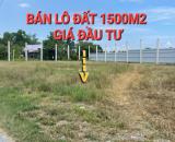 bán lô đất 1500m2- thổ cư- thị trấn hậu nghĩa-làm kho-xưởng-tách thửa-gọi cho em xem đất