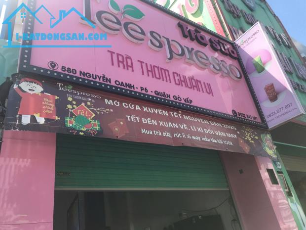 SANG LẠI QUÁN TRÀ SỮA - 580 NGUYỄN OANH, GÒ VẤP - 4