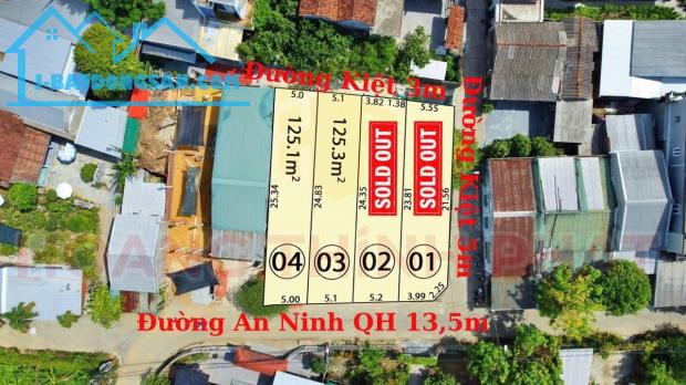 Mặt tiền An Ninh - Kim Long 125m2 giá chỉ 2.6x tỷ