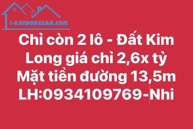 Mặt tiền An Ninh - Kim Long 125m2 giá chỉ 2.6x tỷ - 1