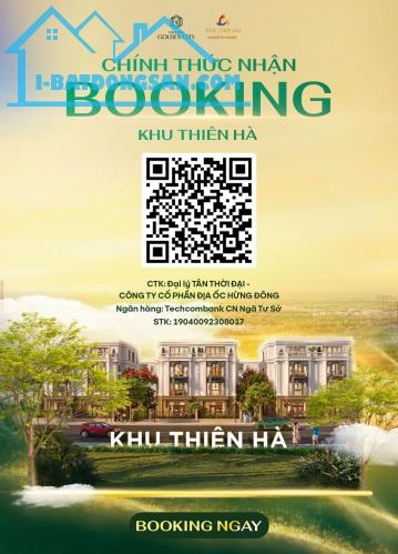 ► CHÍNH THỨC RA MẮT PHÂN KHU THIÊN HÀ – VINHOMES DƯƠNG KINH ► CHÍNH THỨC NHẬN BOOKING