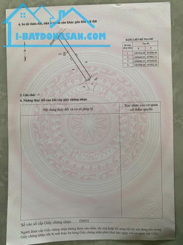 Chính chủ cần bán nhanh lô đất có khả năng sinh lời cao xã Lương Sơn huyện Ninh Sơn tỉnh - 3