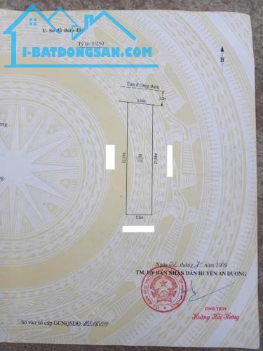 Bán lô đất trục chính Xã Nam Sơn, An Dương  110m giá 2,8x tỷ  LH 0979087664 - 4