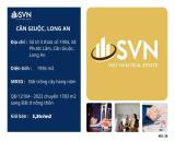 🚀 CƠ HỘI ĐẦU TƯ VÀNG – LÔ ĐẤT 1.936M² GIÁ CHỈ 3.3 TRIỆU/M² | PHƯỚC LÂM, CẦN GIUỘC, LONG A