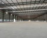 Cho thuê 3000m2, 6200m2 nhà xưởng trống trong KCN Sông Công 2 Thái Nguyên, PCCC đầy đủ.FDI